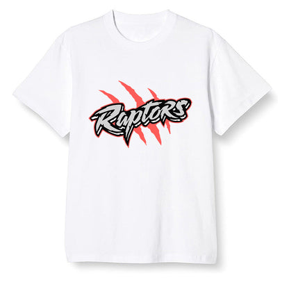 Pop Colour AJ6 Retro Tinker Hatfield - Raptors - White Men T-shirt