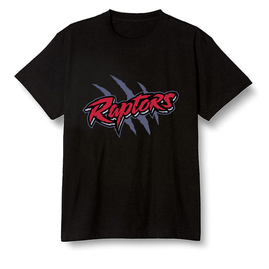 Pop Colour AJ6 Retro 'Doernbecher' 2019 Midnight Navy/White-Varsity Red-Metallic Gold - Raptors - Black Men T-shirt