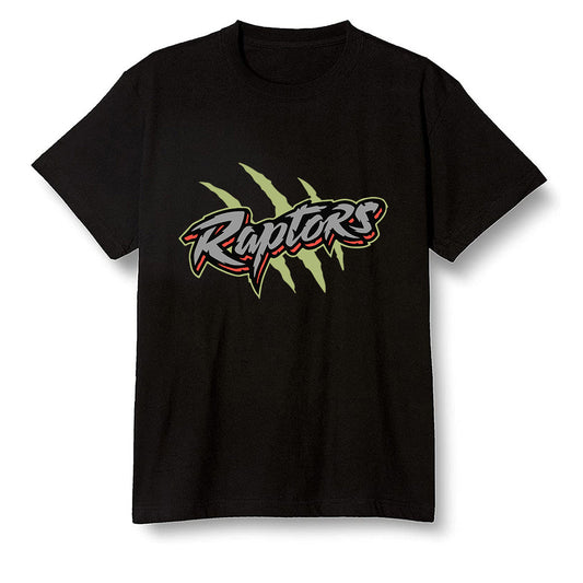 Pop Colour AJ6 Retro SP Travis Scott - Medium Olive - Raptors - Black Men T-shirt