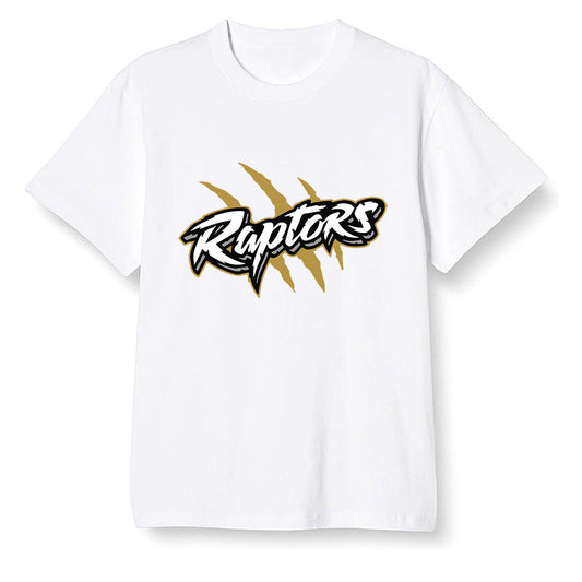 Pop Colour AJ6 Retro Dmp Defining Moments - Raptors - White Men T-shirt