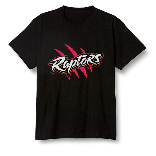 Pop Colour AJ6 Retro Hare - Raptors - Black Men T-shirt