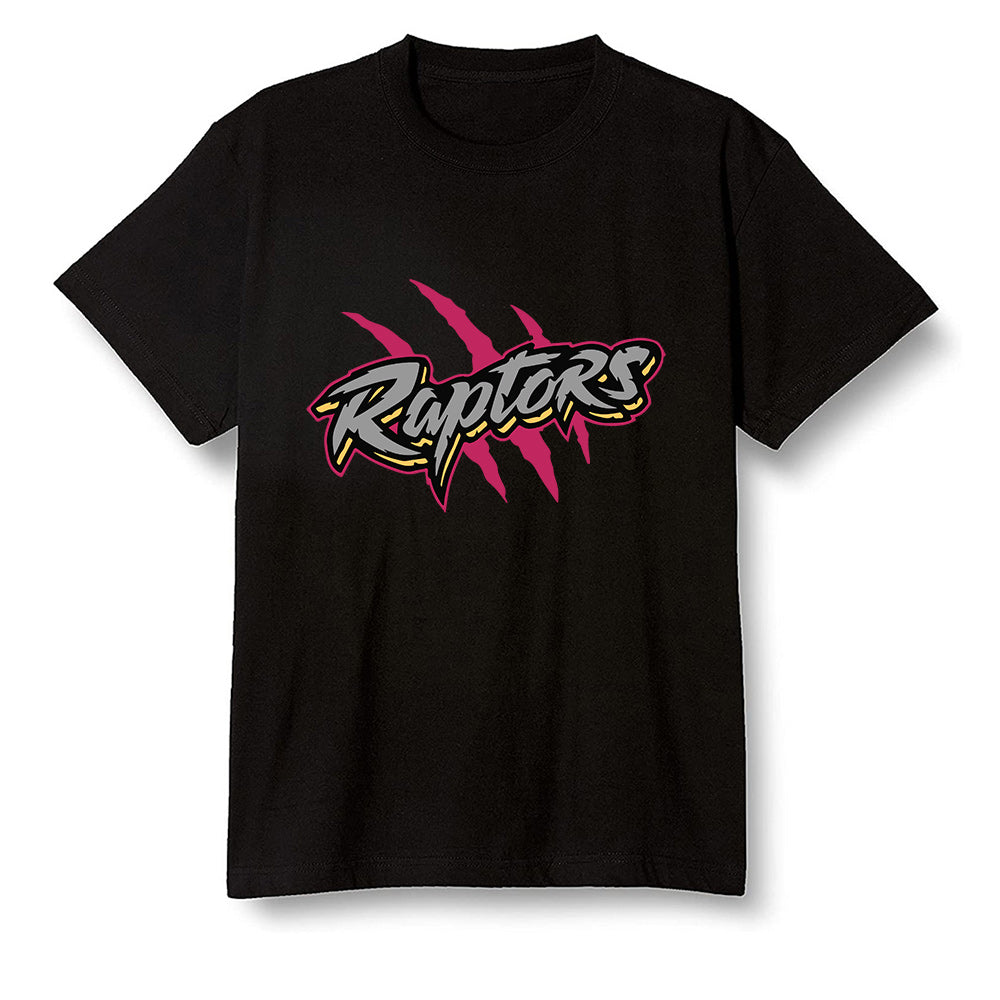 Pop Colour AJ6 Retro Bordeaux - Raptors - Black Men T-shirt