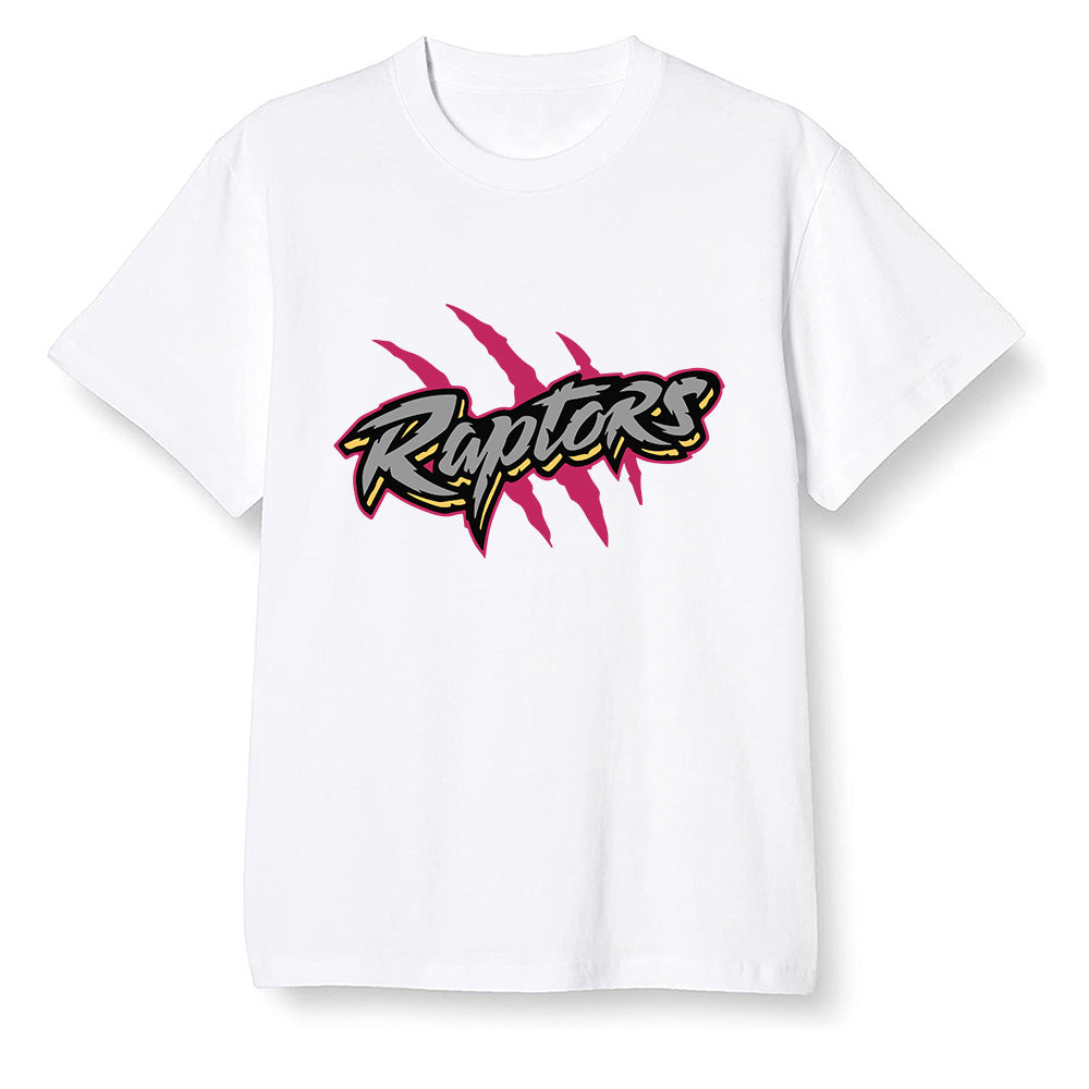 Pop Colour AJ6 Retro Bordeaux - Raptors - White Men T-shirt