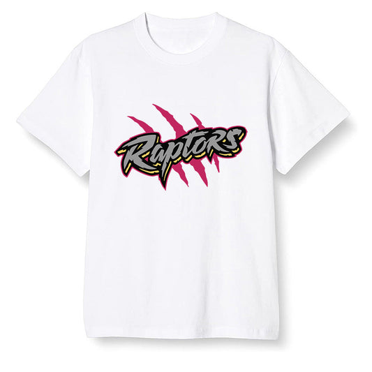 Pop Colour AJ6 Retro Bordeaux - Raptors - White Men T-shirt