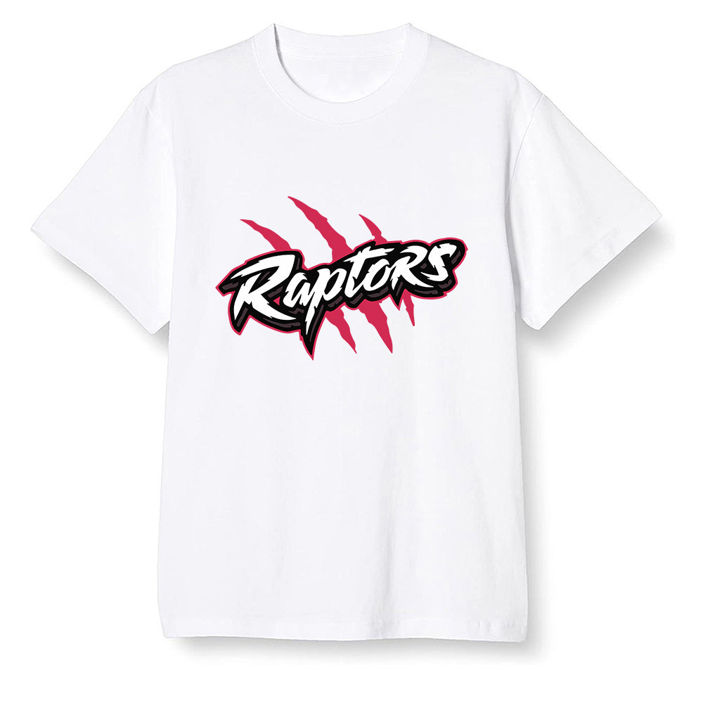 Pop Colour AJ6 Retro Carmine - Raptors - White Men T-shirt
