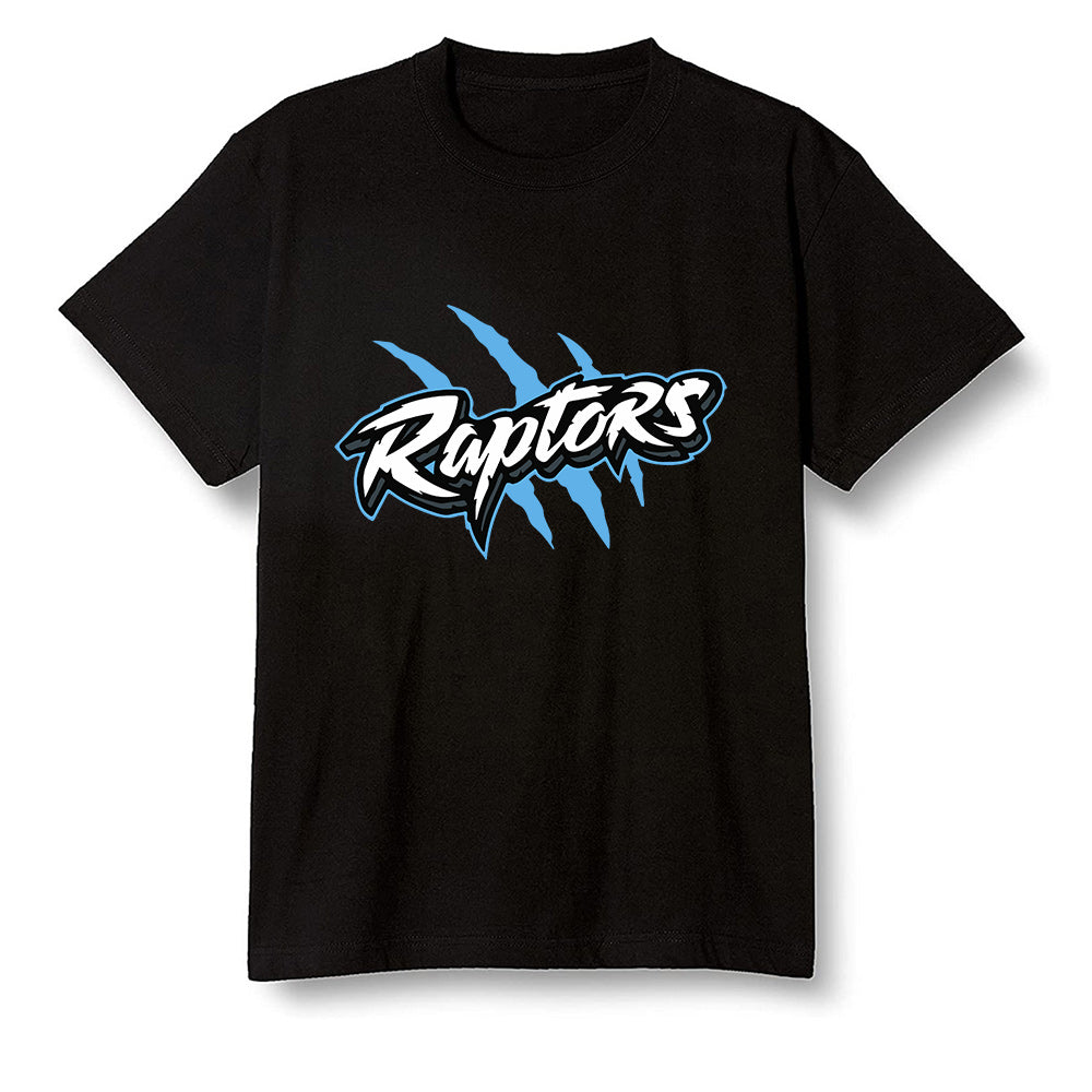 Pop Colour AJ6 UNC White - Raptors - Black Men T-shirt