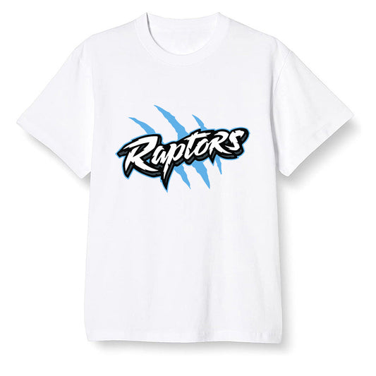 Pop Colour AJ6 UNC White - Raptors - White Men T-shirt