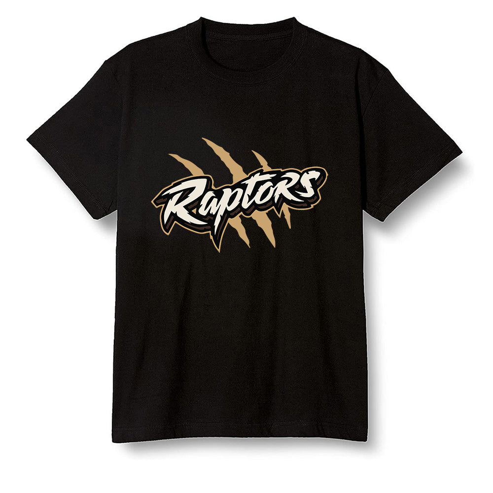 Pop Colour AJ6 Retro Quai 54 - Sail Gum - Raptors - Black Men T-shirt