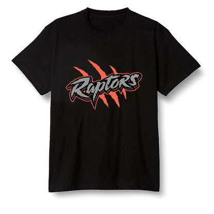 Pop Colour AJ6 Retro Psg Iron Grey Infrared - Raptors - Black Men T-shirt