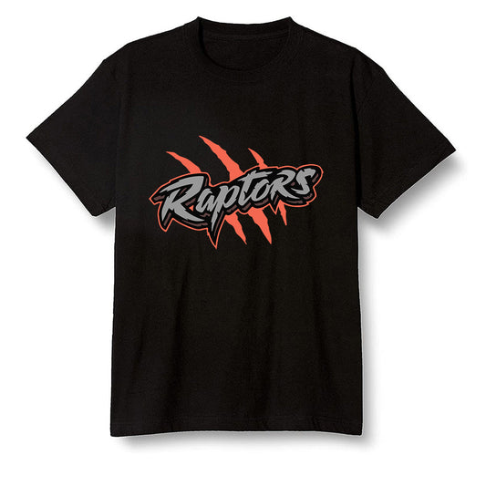 Pop Colour AJ6 Retro Psg Iron Grey Infrared - Raptors - Black Men T-shirt