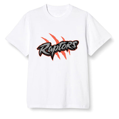 Pop Colour AJ6 Retro Psg Iron Grey Infrared - Raptors - White Men T-shirt
