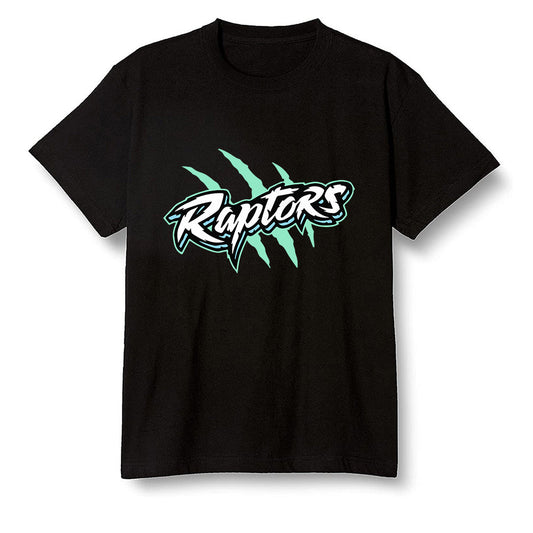 Pop Colour AJ6 Tiffany Blue - Raptors - Black Men T-shirt