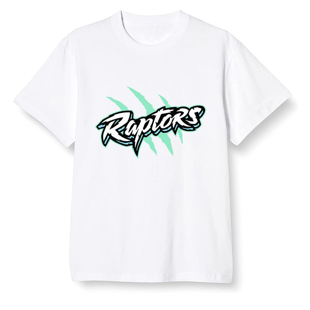 Pop Colour AJ6 Tiffany Blue - Raptors - White Men T-shirt