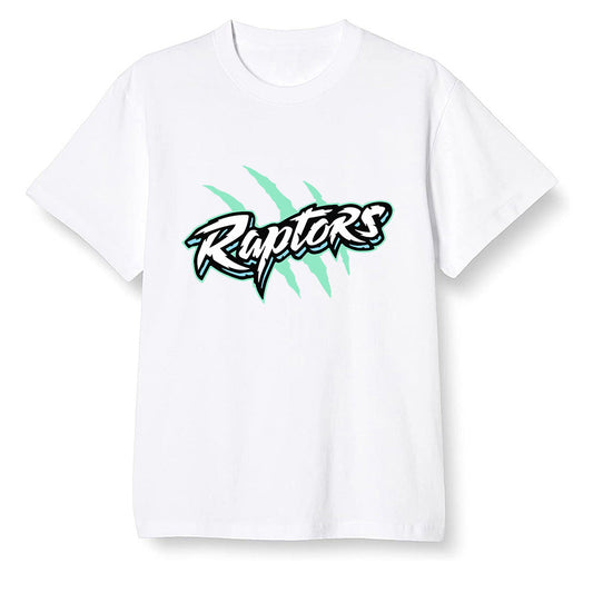 Pop Colour AJ6 Tiffany Blue - Raptors - White Men T-shirt