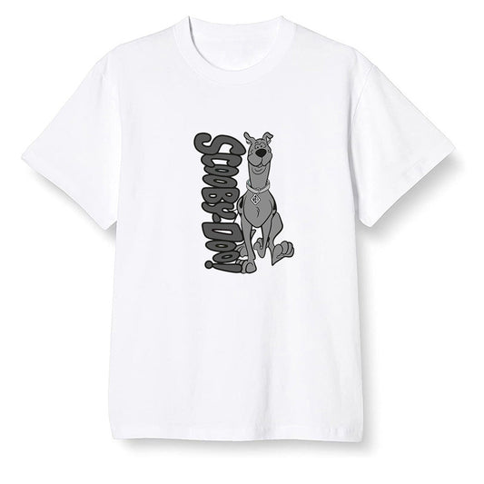Pop Colour AJ1 Low 'Triple Black' Black - Scooby Doo! - White Men T-shirt