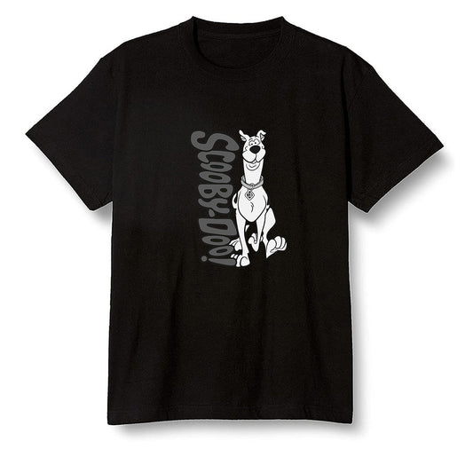 Pop Colour AJ1 High OG Black White - Scooby Doo! - Black Men T-shirt
