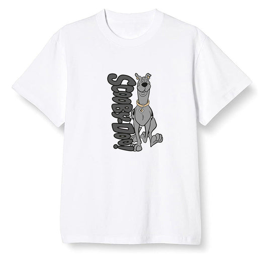 Pop Colour AJ1 Retro High OGetallic Gold - Scooby Doo! - White Men T-shirt