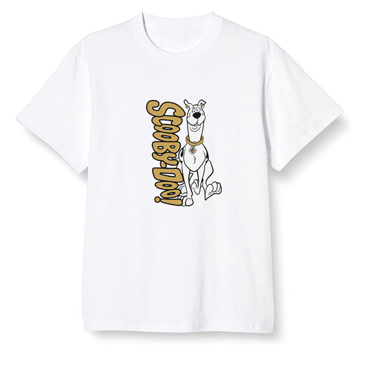 Pop Colour AJ1 Retro High OG Yellow Ochre - Scooby Doo! - White Men T-shirt