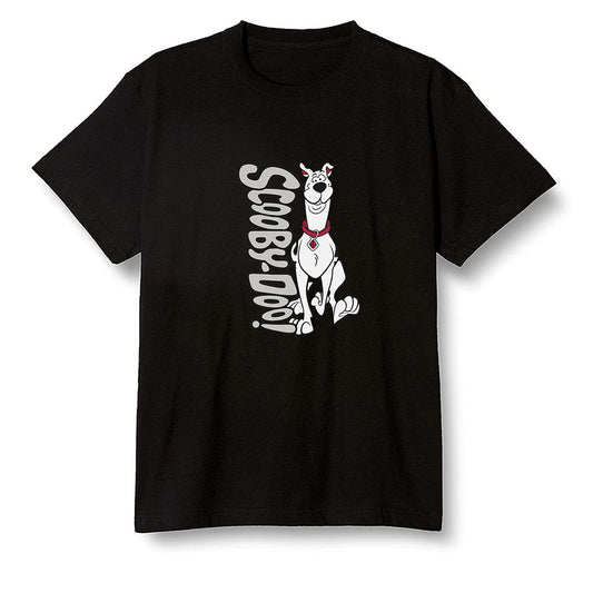Pop Colour AJ1 Retro High OG Light Smoke Grey - Scooby Doo! - Black Men T-shirt
