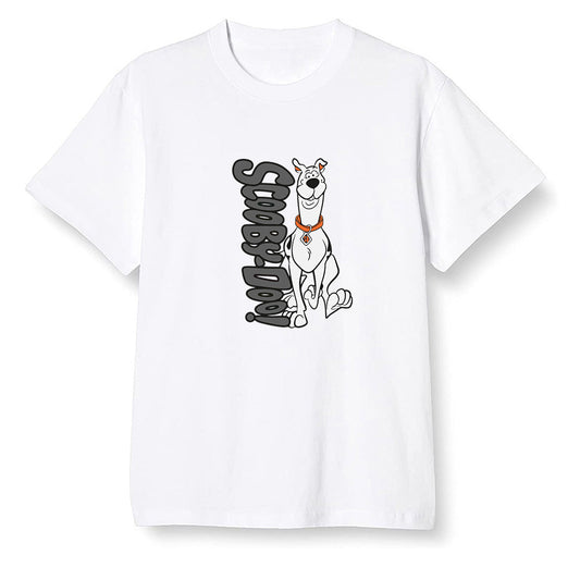 Pop Colour AJ1 Retro High OG Electro Orange - Scooby Doo! - White Men T-shirt