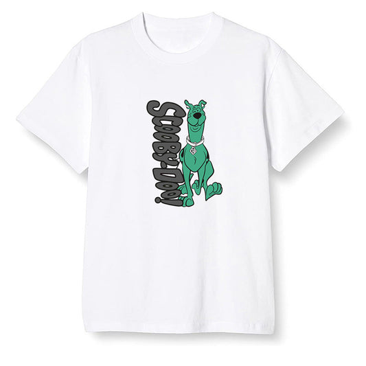 Pop Colour AJ1 Retro High OG Pine Green J10443 - Scooby Doo! - White Men T-shirt