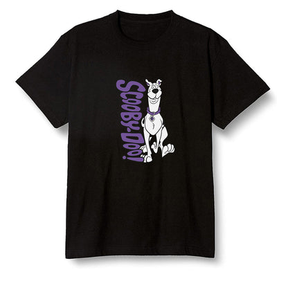Pop Colour AJ1 Retro High OG Court Purple - Scooby Doo! - Black Men T-shirt