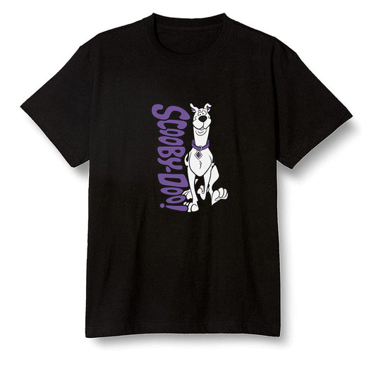 Pop Colour AJ1 Retro High OG Court Purple - Scooby Doo! - Black Men T-shirt