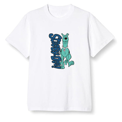 Pop Colour AJ1 High OG TIE DYE - Scooby Doo! - White Men T-shirt