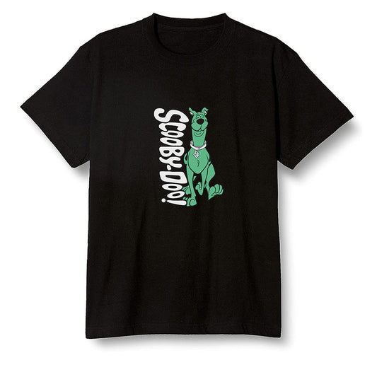 Pop Colour AJ13 Retro 'Lucky Green' - Scooby Doo! - Black Men T-shirt