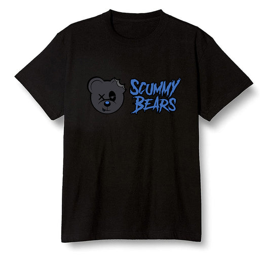 Pop Colour AJ13 Retro Black Royal - Scummy Bears - Black Men T-shirt