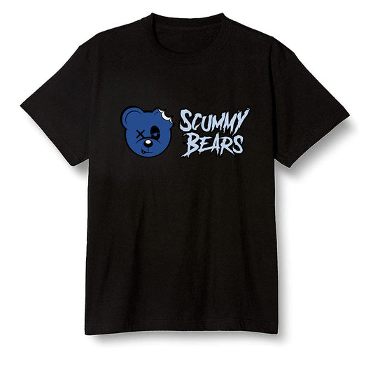 Pop Colour AJ13 Retro Flint - Scummy Bears - Black Men T-shirt