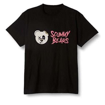 Pop Colour AJ13 Retro CNY - Scummy Bears - Black Men T-shirt