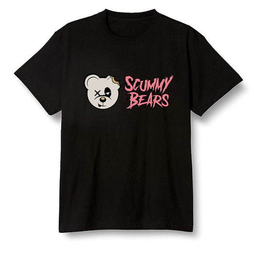Pop Colour AJ13 Retro CNY - Scummy Bears - Black Men T-shirt