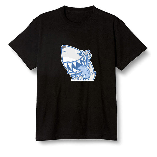Pop Colour AJ1 Retro High OG Hyper Royal - Shark dog - Black Men T-shirt