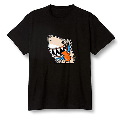 Pop Colour AJ1 Retro High OG PRO Prototype - Shark dog - Black Men T-shirt