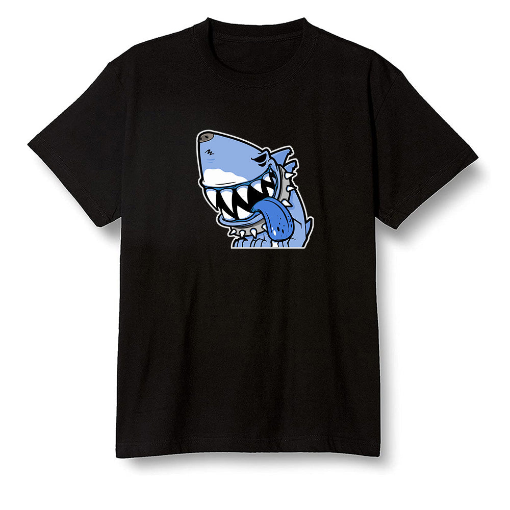 Pop Colour AJ13 Retro Black Royal - Shark dog - Black Men T-shirt