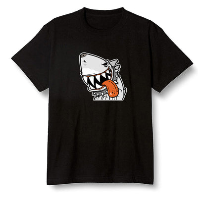 Pop Colour AJ13 Retro Starfish - Shark dog - Black Men T-shirt