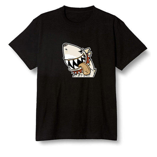 Pop Colour AJ6 Retro Quai 54 - Sail Gum - Shark dog - Black Men T-shirt