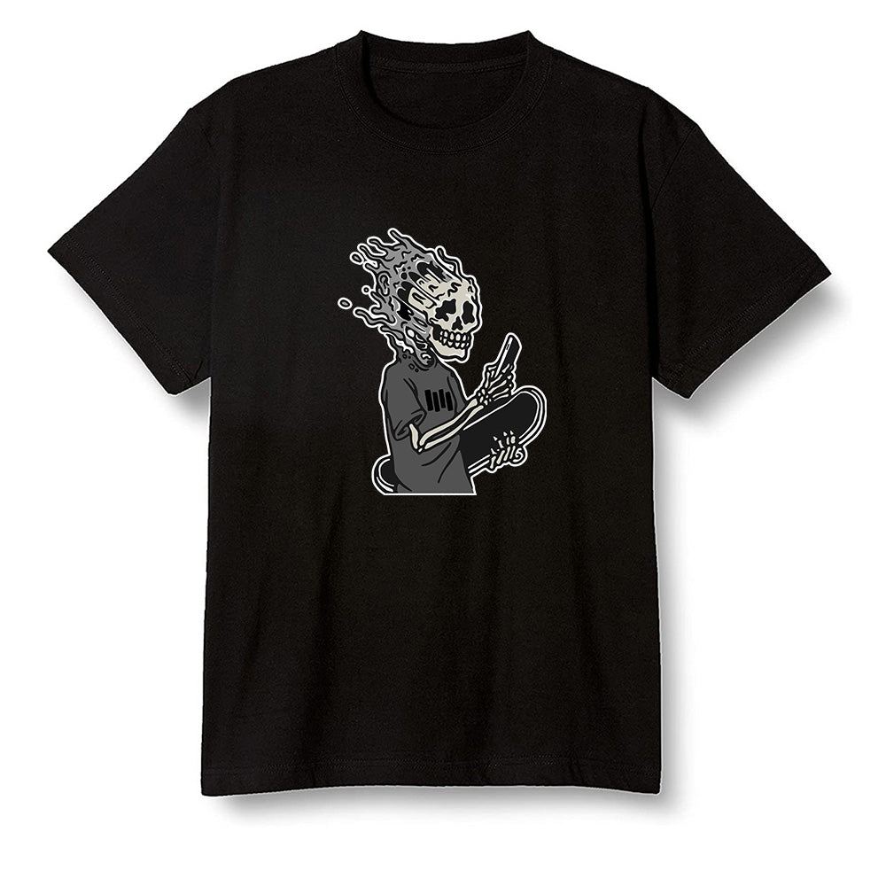 Pop Colour AJ1 Low 'Triple Black' Black - Skateboard boy - Black Men T-shirt