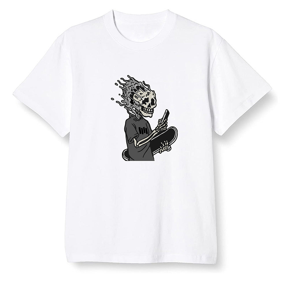 Pop Colour AJ1 Low 'Triple Black' Black - Skateboard boy - White Men T-shirt