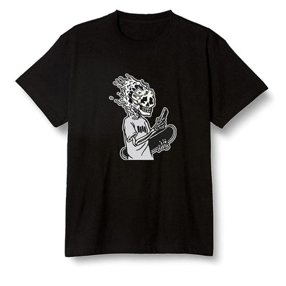 Pop Colour AJ1 Low GS Light Smoke Grey - Skateboard boy - Black Men T-shirt