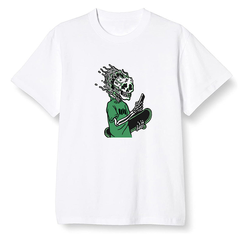 Pop Colour AJ1 Retro High OG Pine Green J10456 - Skateboard boy - White Men T-shirt