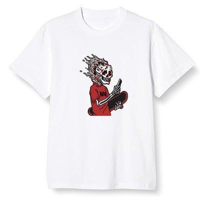 Pop Colour AJ1 Retro High OG Chicago - Skateboard boy - White Men T-shirt
