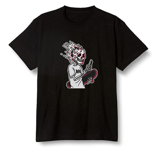 Pop Colour AJ1 Retro High OG Light Smoke Grey - Skateboard boy - Black Men T-shirt