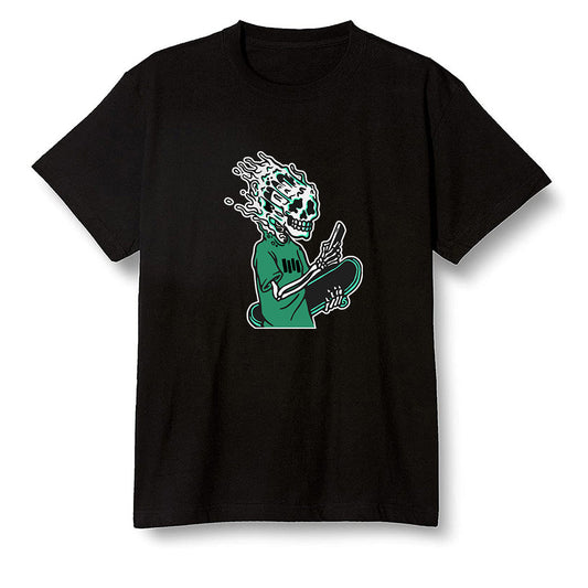 Pop Colour AJ1 Retro High OG Pine Green J10443 - Skateboard boy - Black Men T-shirt