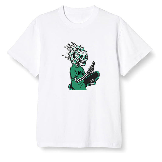 Pop Colour AJ1 Retro High OG Pine Green J10443 - Skateboard boy - White Men T-shirt