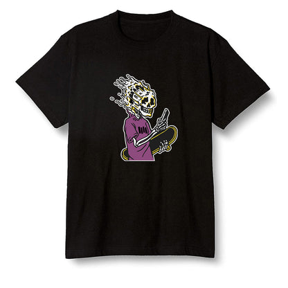 Pop Colour AJ1 Retro High OG Brotherhood - Skateboard boy - Black Men T-shirt