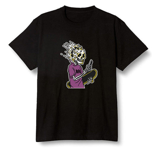 Pop Colour AJ1 Retro High OG Brotherhood - Skateboard boy - Black Men T-shirt