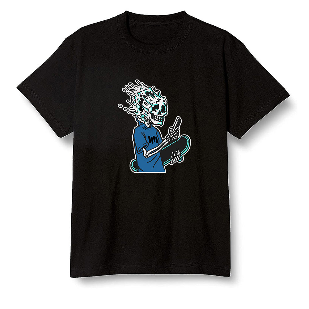 Pop Colour AJ1 High OG TIE DYE - Skateboard boy - Black Men T-shirt