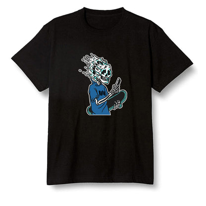 Pop Colour AJ1 High OG TIE DYE - Skateboard boy - Black Men T-shirt